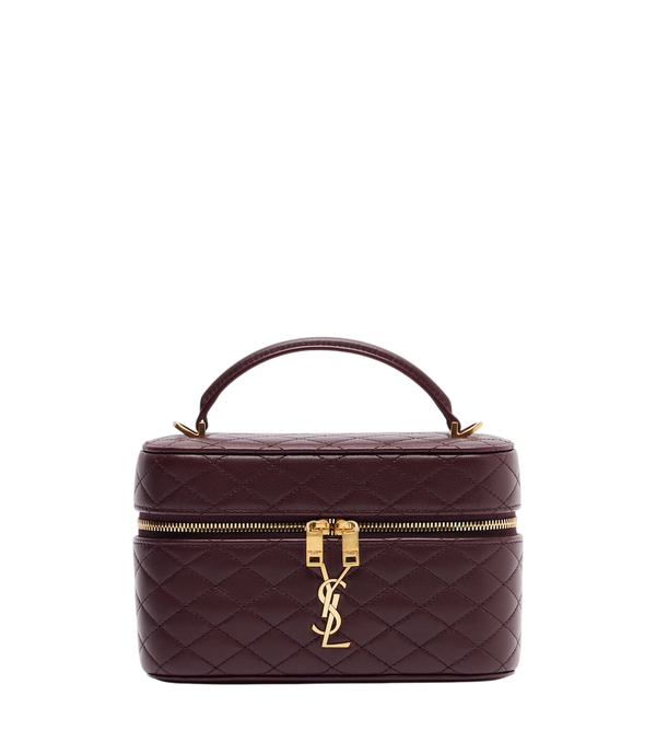 Saint Laurent Gaby patent leather vanity bag