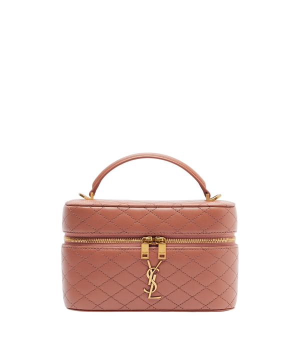 Saint Laurent Gaby quilted leather vanity bag