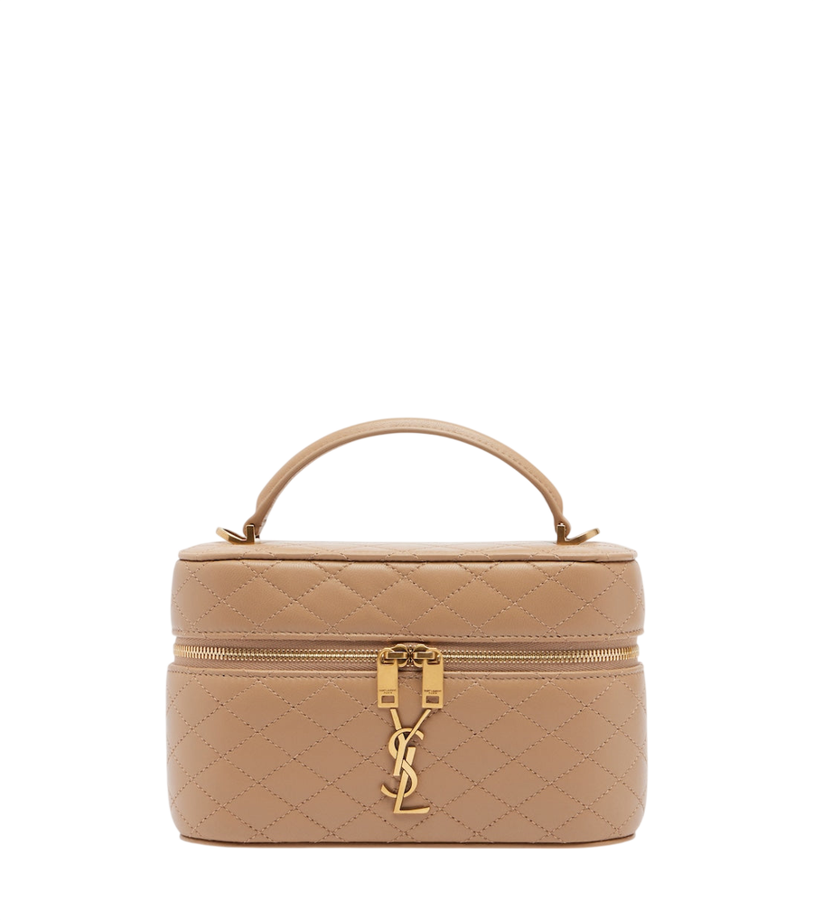 Saint Laurent Gaby quilted leather vanity bag