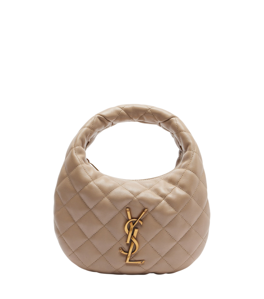 Bolso de mano Saint Laurent Icarino Baby de piel acolchada