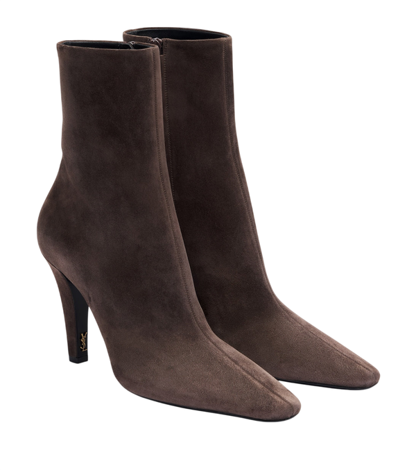 Saint Laurent Jill suede ankle boots