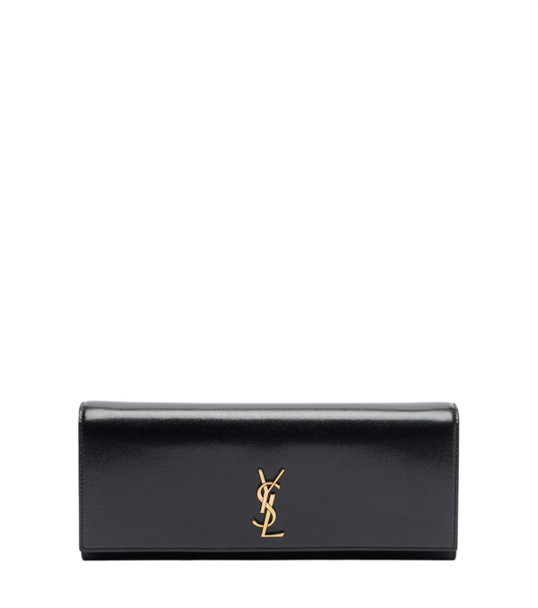 Bolso de mano tipo sobre Saint Laurent Kate en piel