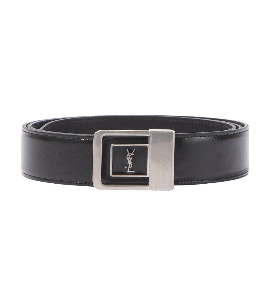 Saint Laurent La 66 leather belt