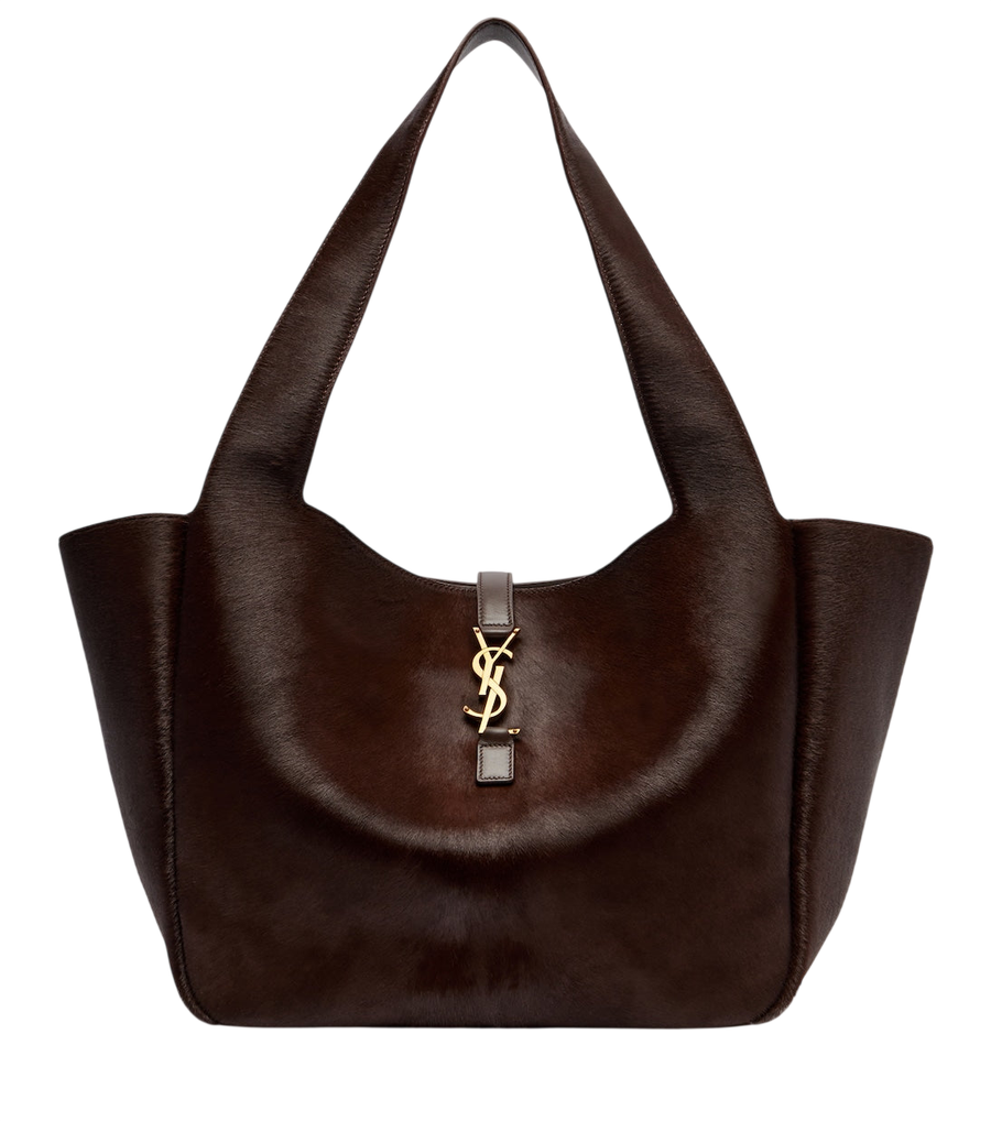 Saint Laurent Le 5 à 7 Bea calf hair tote bag