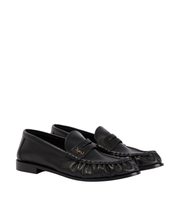 Saint Laurent Le Loafer leather penny loafers