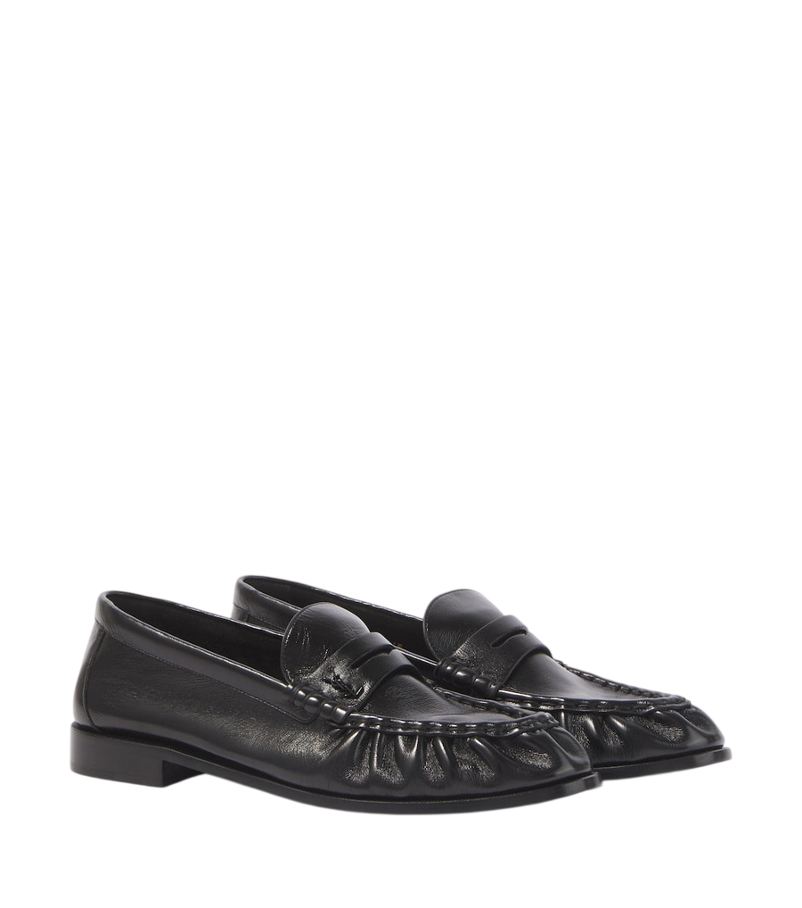 Saint Laurent Le Loafer Supple leather penny loafers