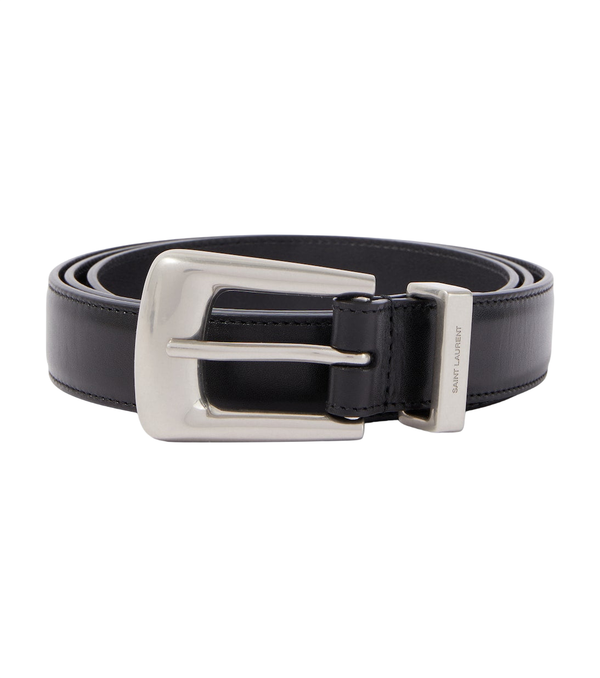 Ceinture en cuir Saint Laurent