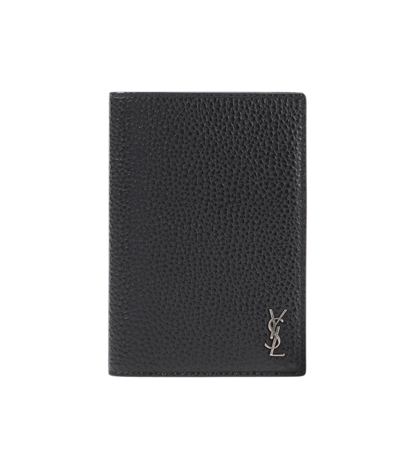 Saint Laurent Leather passport holder