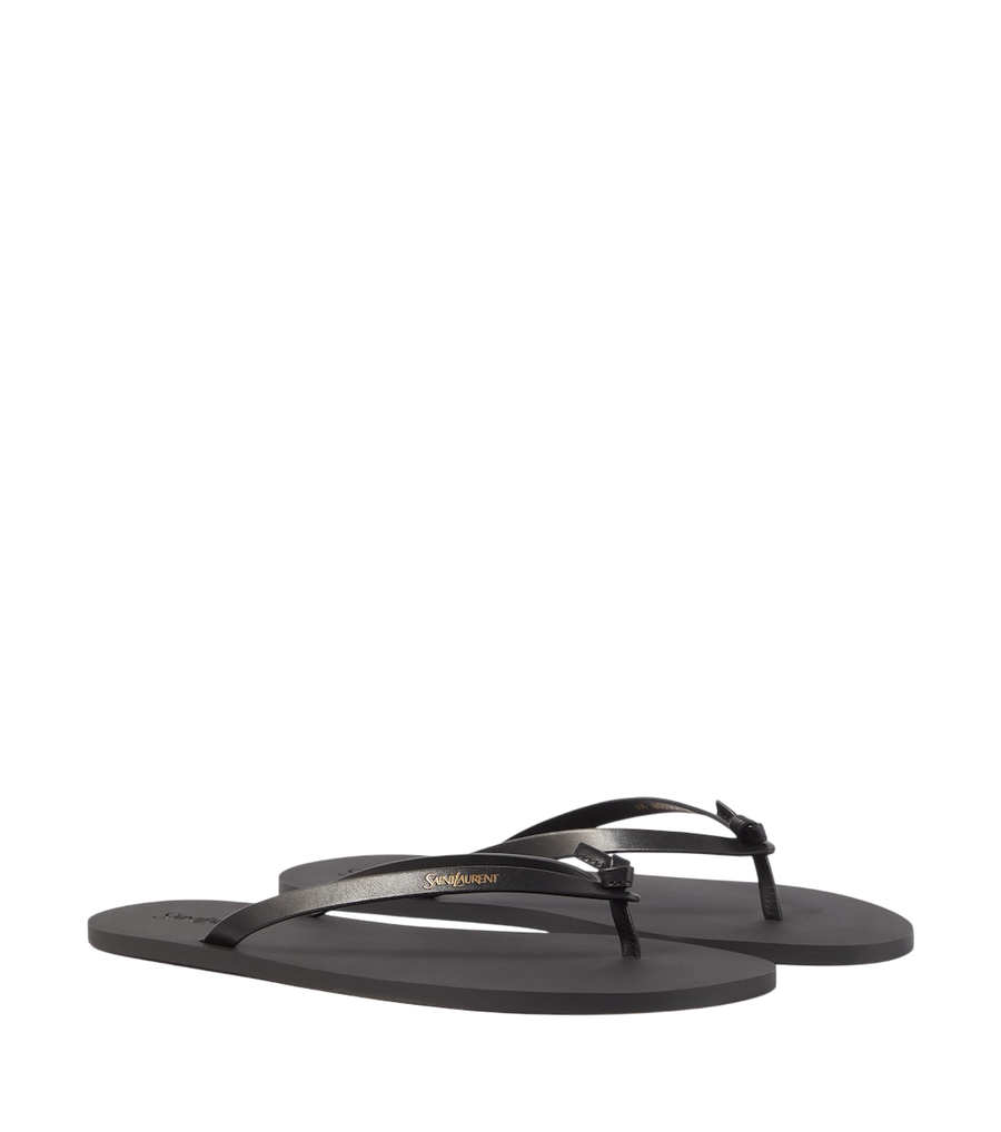 Saint Laurent Leather thong sandals