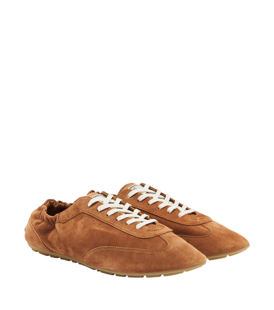 Saint Laurent Lewis suede sneakers