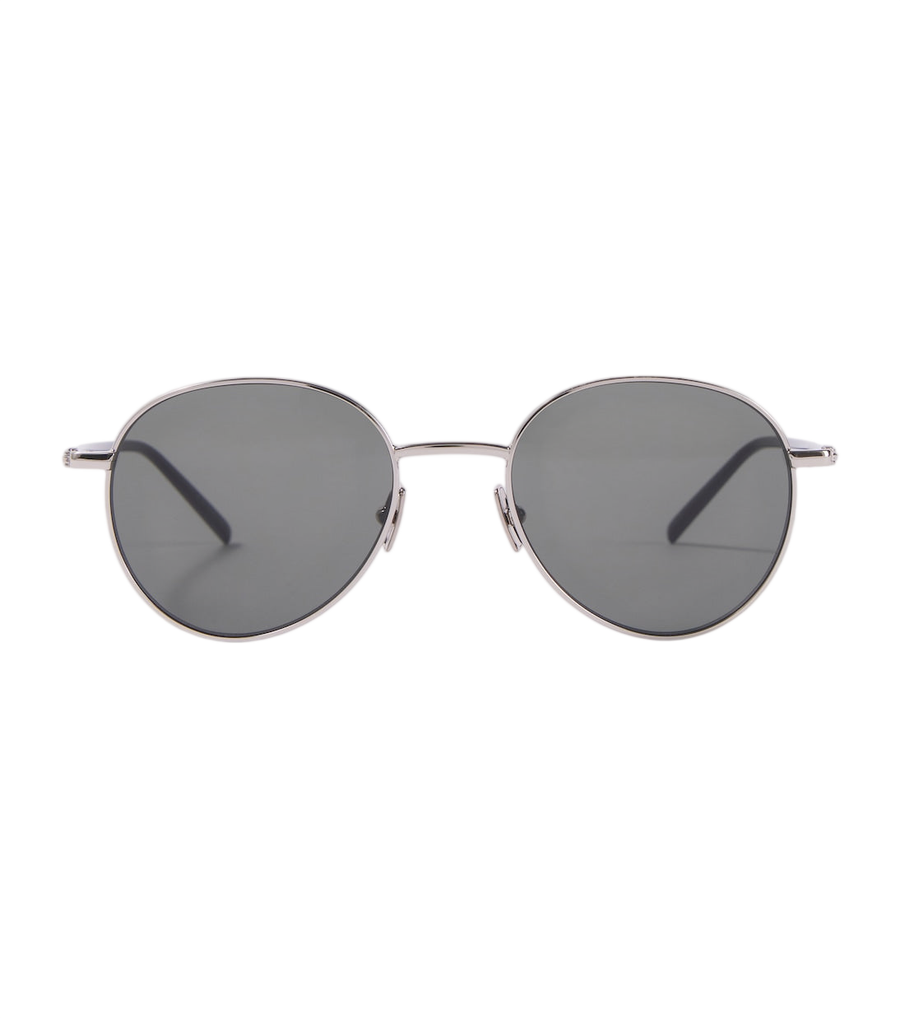 Saint Laurent Logo round glasses
