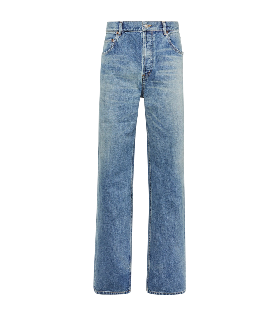 Saint Laurent Mid-rise straight jeans