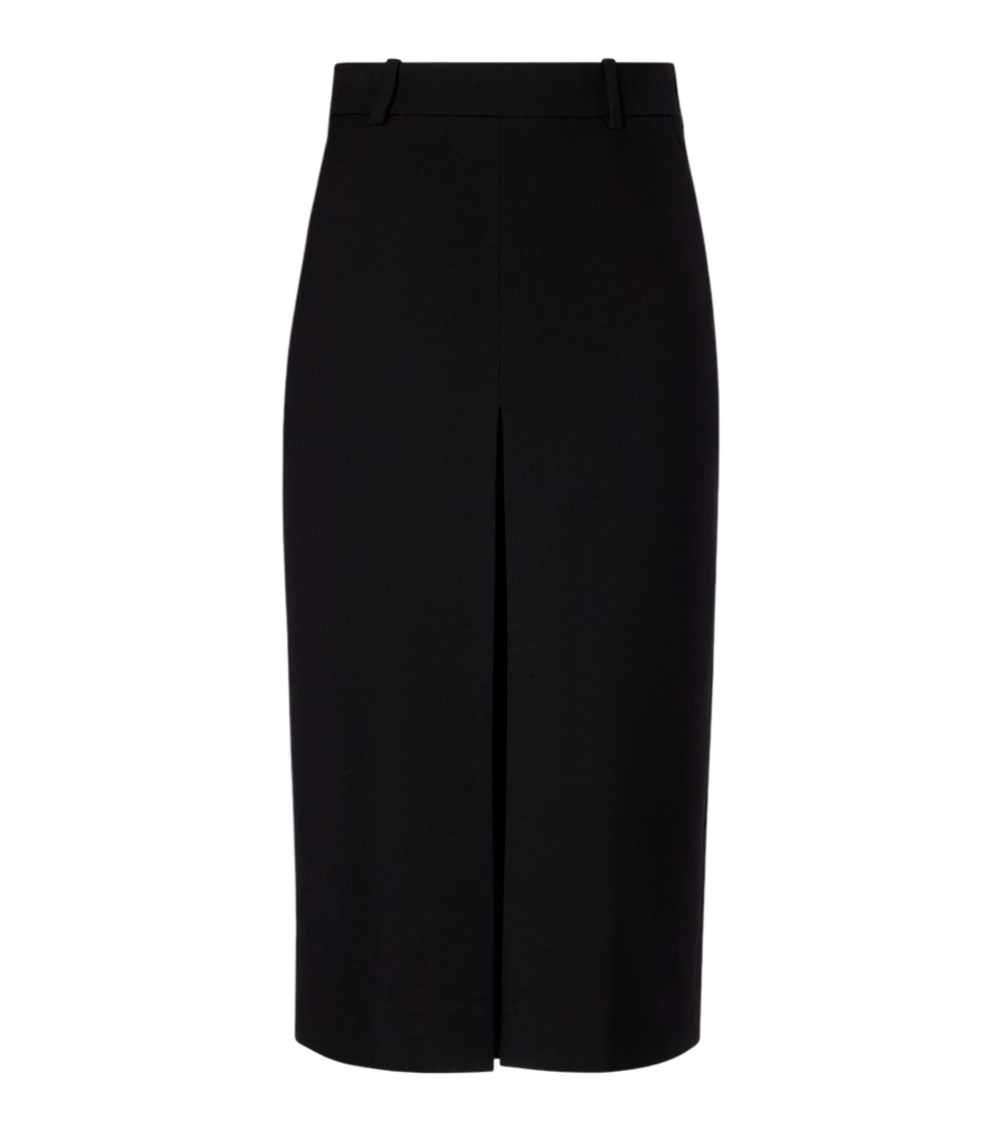 Saint Laurent Mid-rise wool culottes