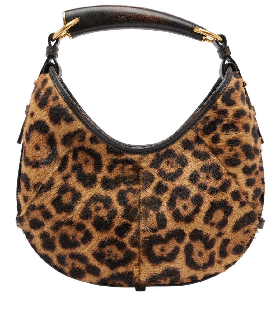 Saint Laurent Mombasa Small calf hair shoulder bag