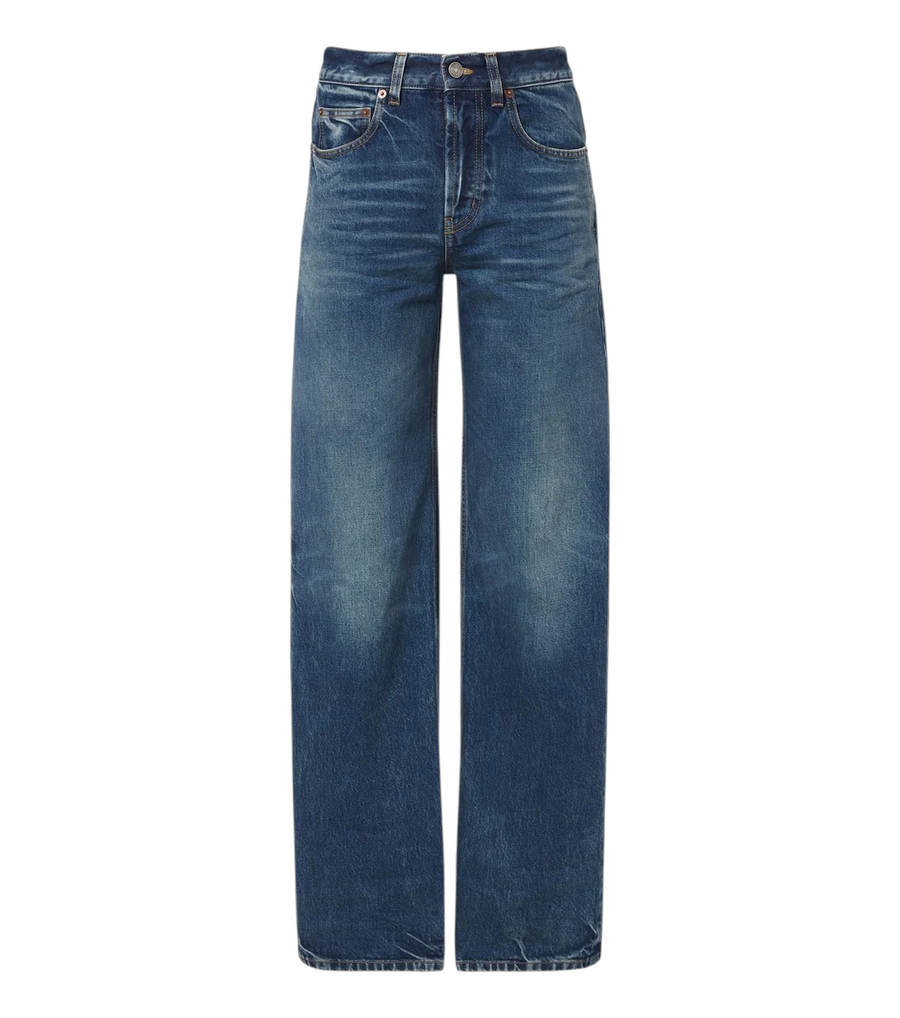 Saint Laurent Neo '90s Wide-Leg Jeans