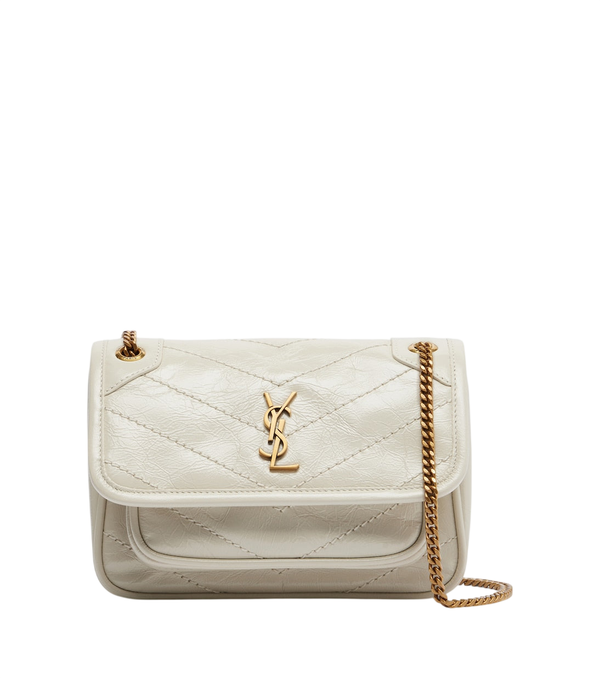 Saint Laurent Niki Cassandre Mini leather shoulder bag