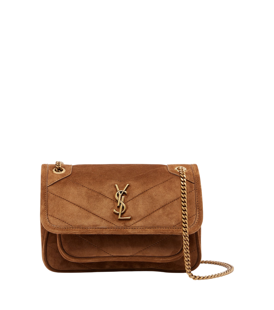 Saint Laurent Niki Mini suede shoulder bag