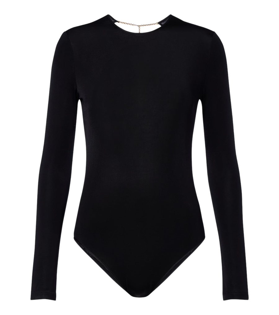 Body de punto con espalda descubierta de Saint Laurent