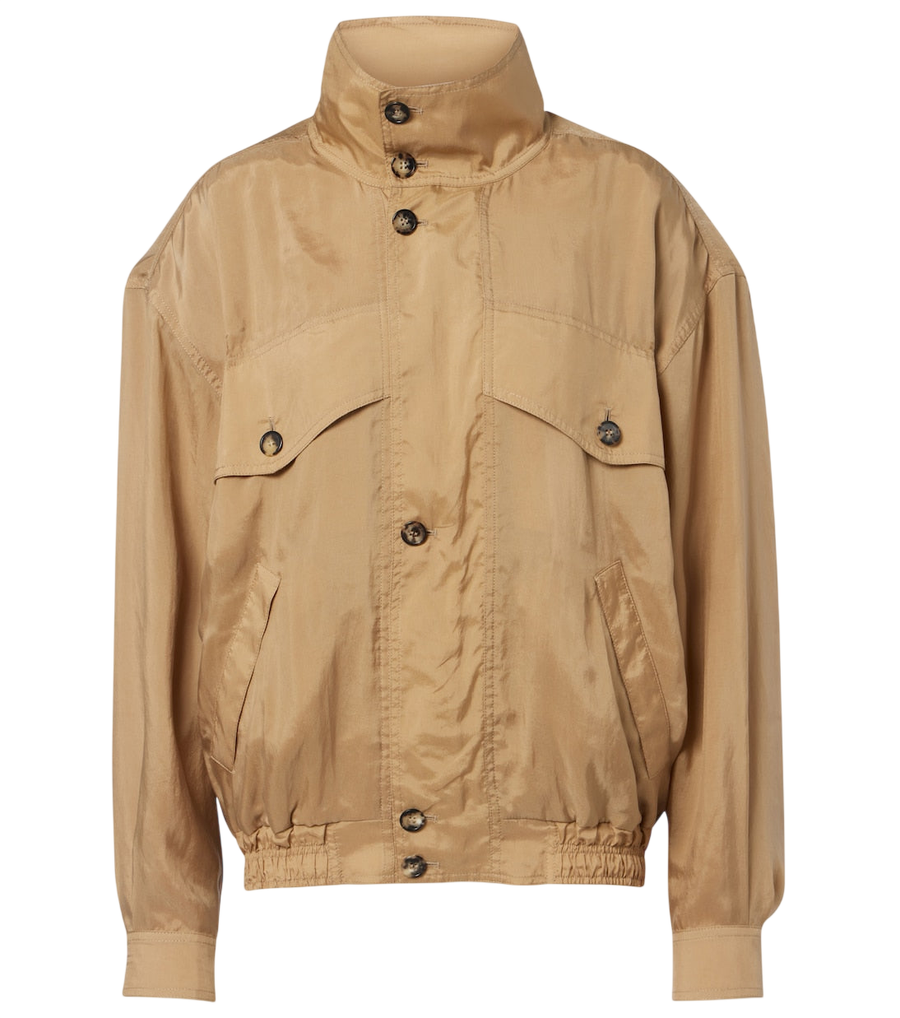 Saint Laurent Oversized blouson jacket