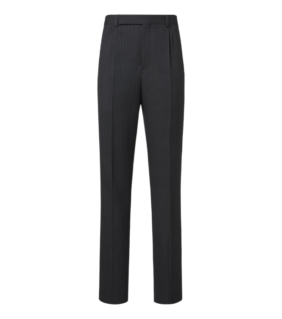 Saint Laurent Pinstripe wool straight pants