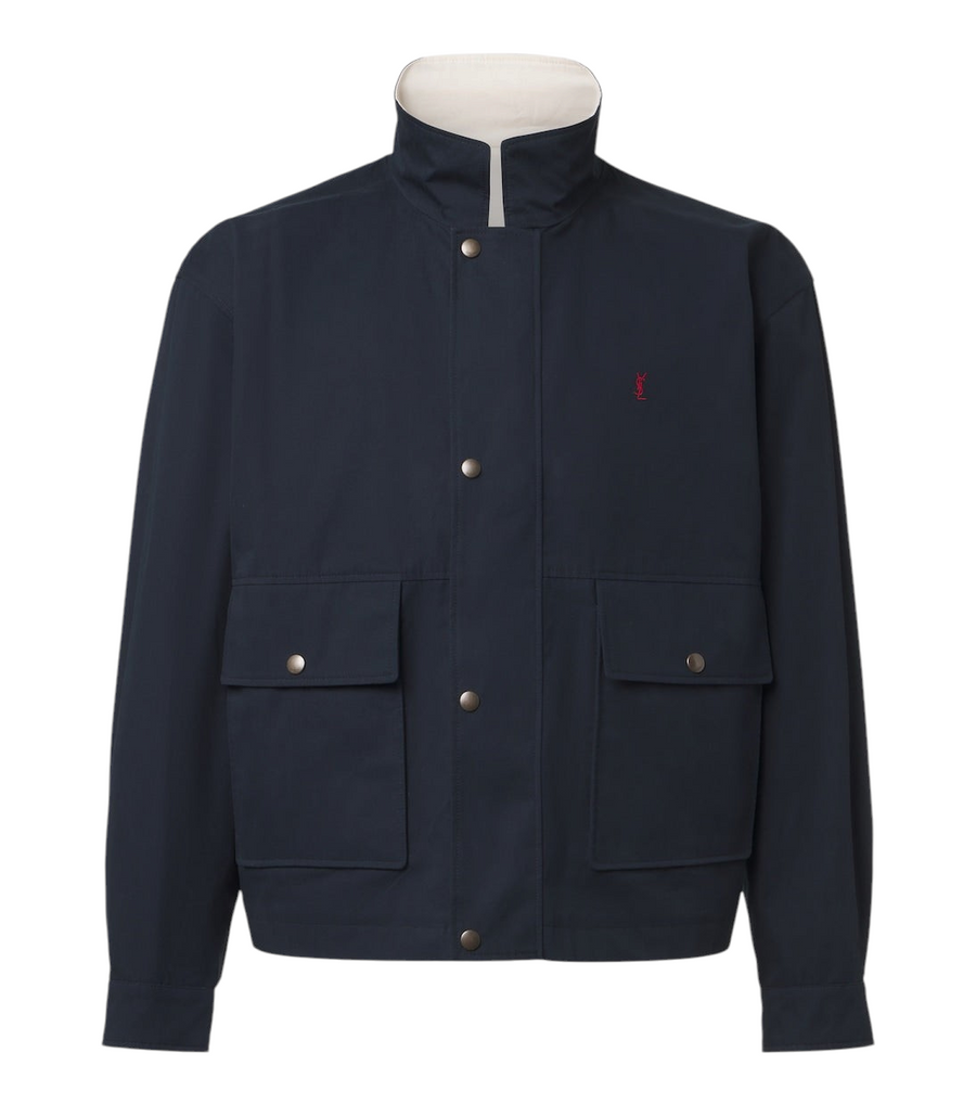 Saint Laurent Reversible cotton jacket