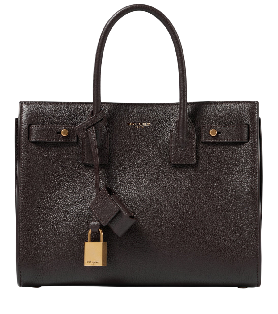 Saint Laurent Sac De Jour Baby leather tote bag