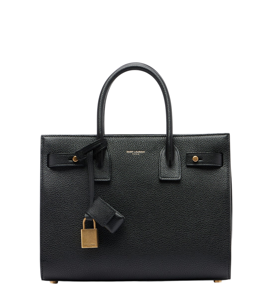 Saint Laurent Sac de Jour Baby leather tote bag