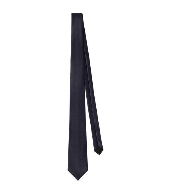 Cravatta in raso di seta Saint Laurent