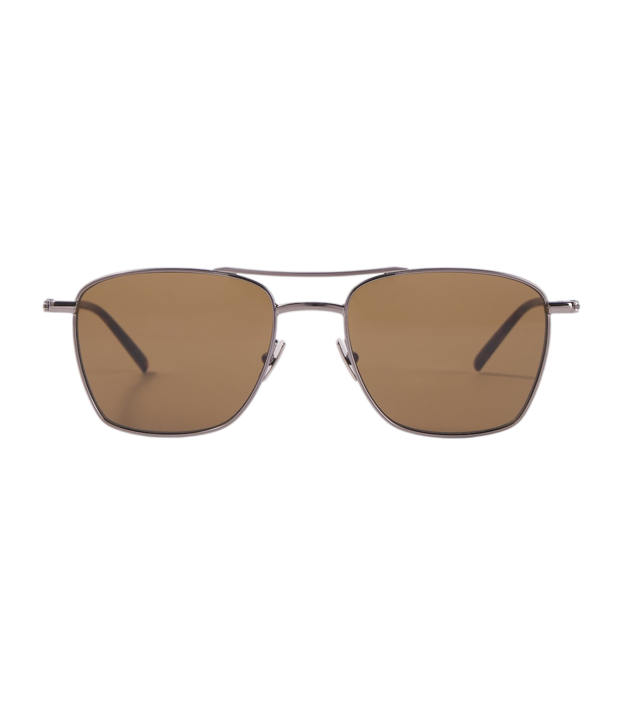 Saint Laurent SL Logo aviator sunglasses