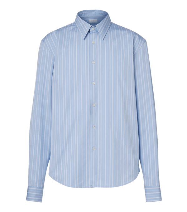 Saint Laurent Striped cotton poplin shirt