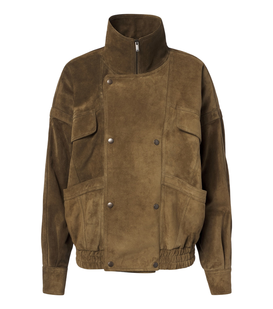 Saint Laurent Suede blouson jacket