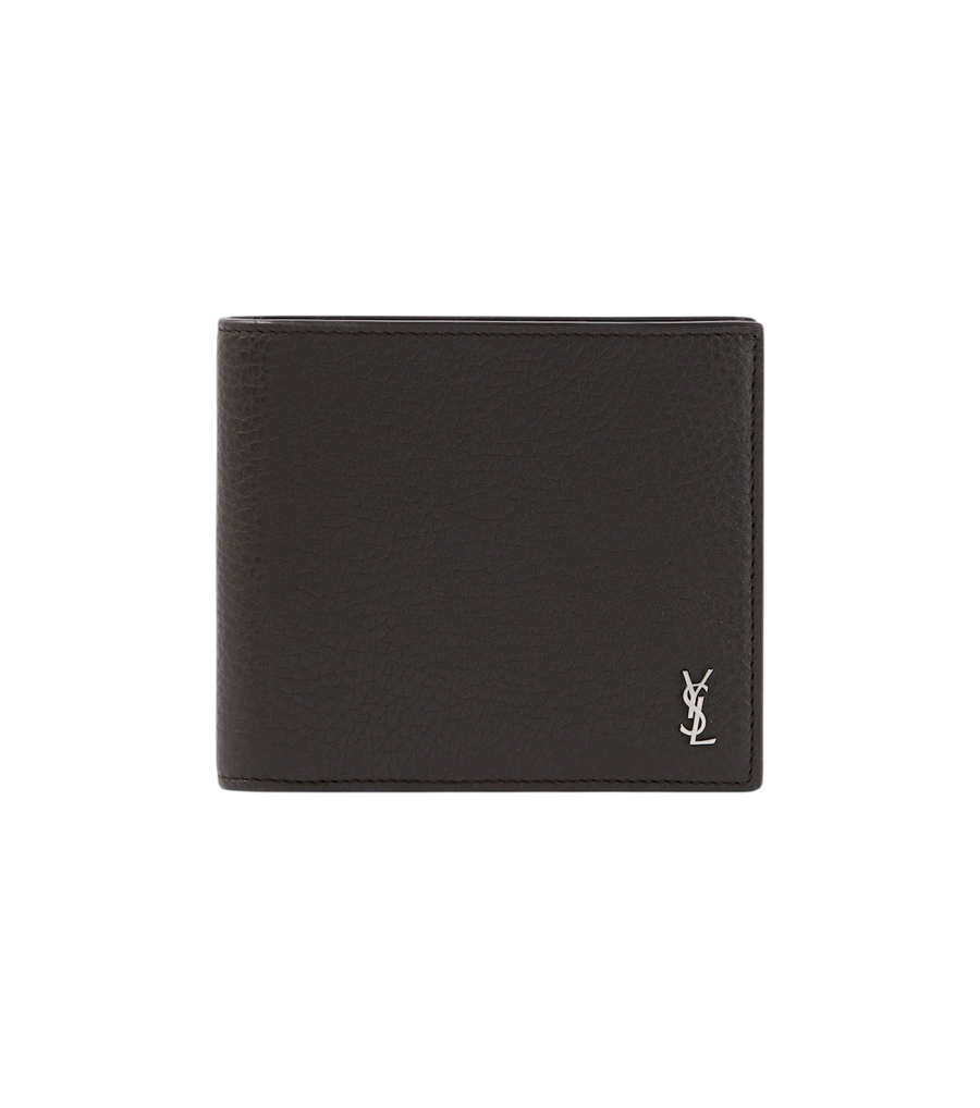 Saint Laurent Tiny Cassandre East/West leather wallet
