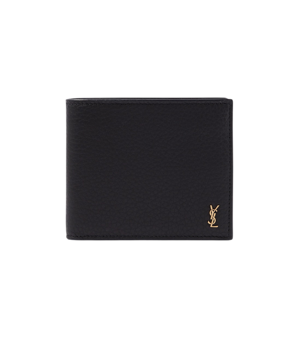 Saint Laurent Tiny Cassandre East/West leather wallet