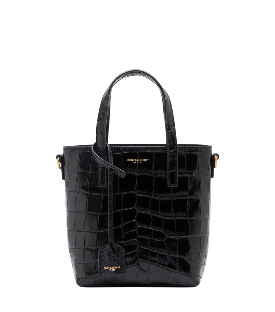 Saint Laurent Toy Shopping N/S leather tote bag