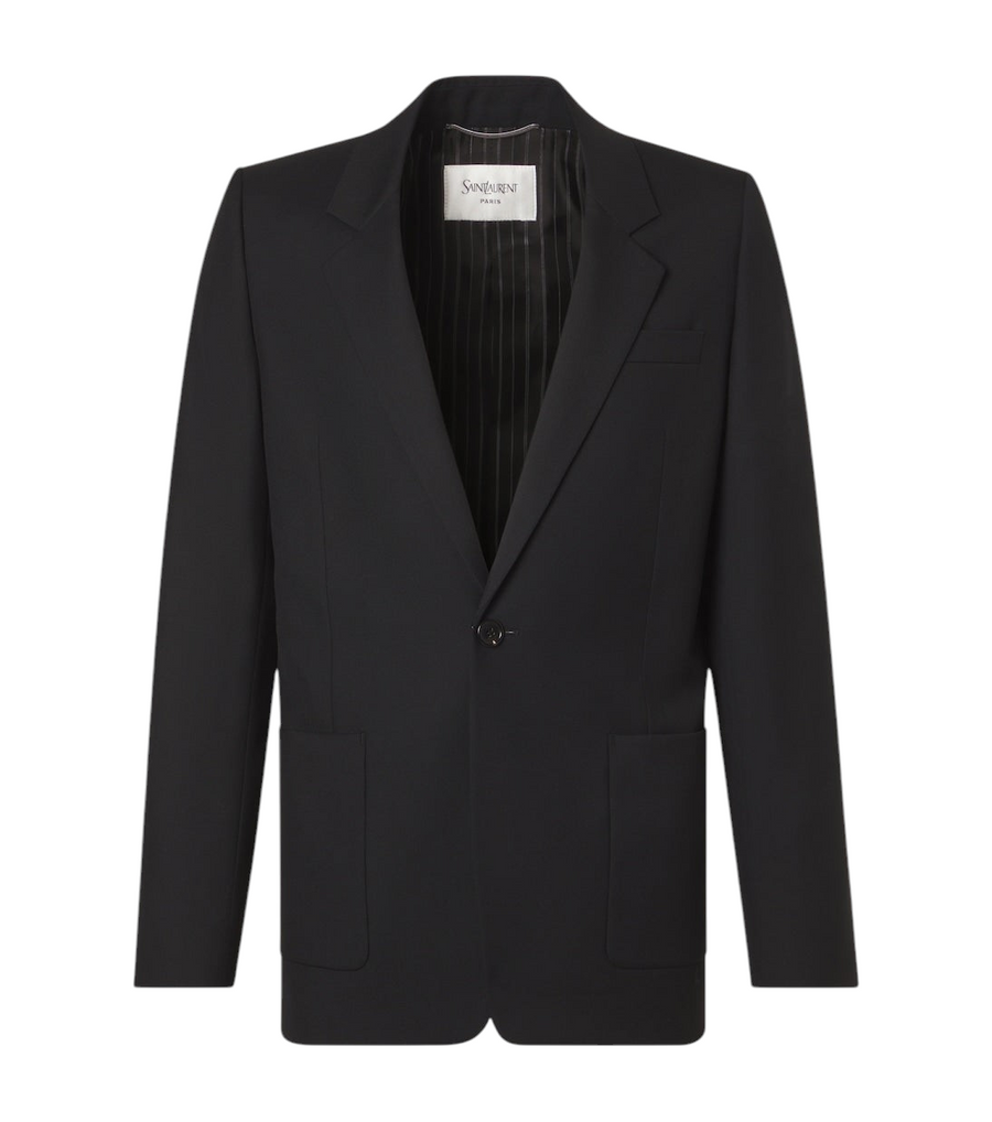 Saint Laurent Wool gabardine blazer