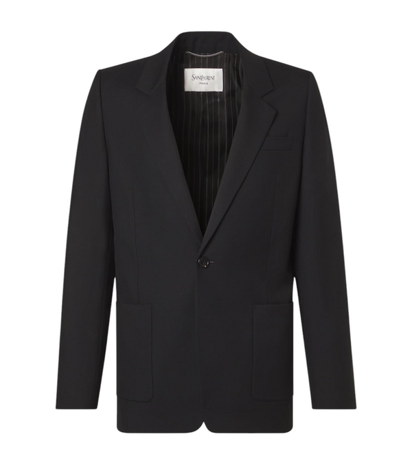 Saint Laurent Wool gabardine blazer