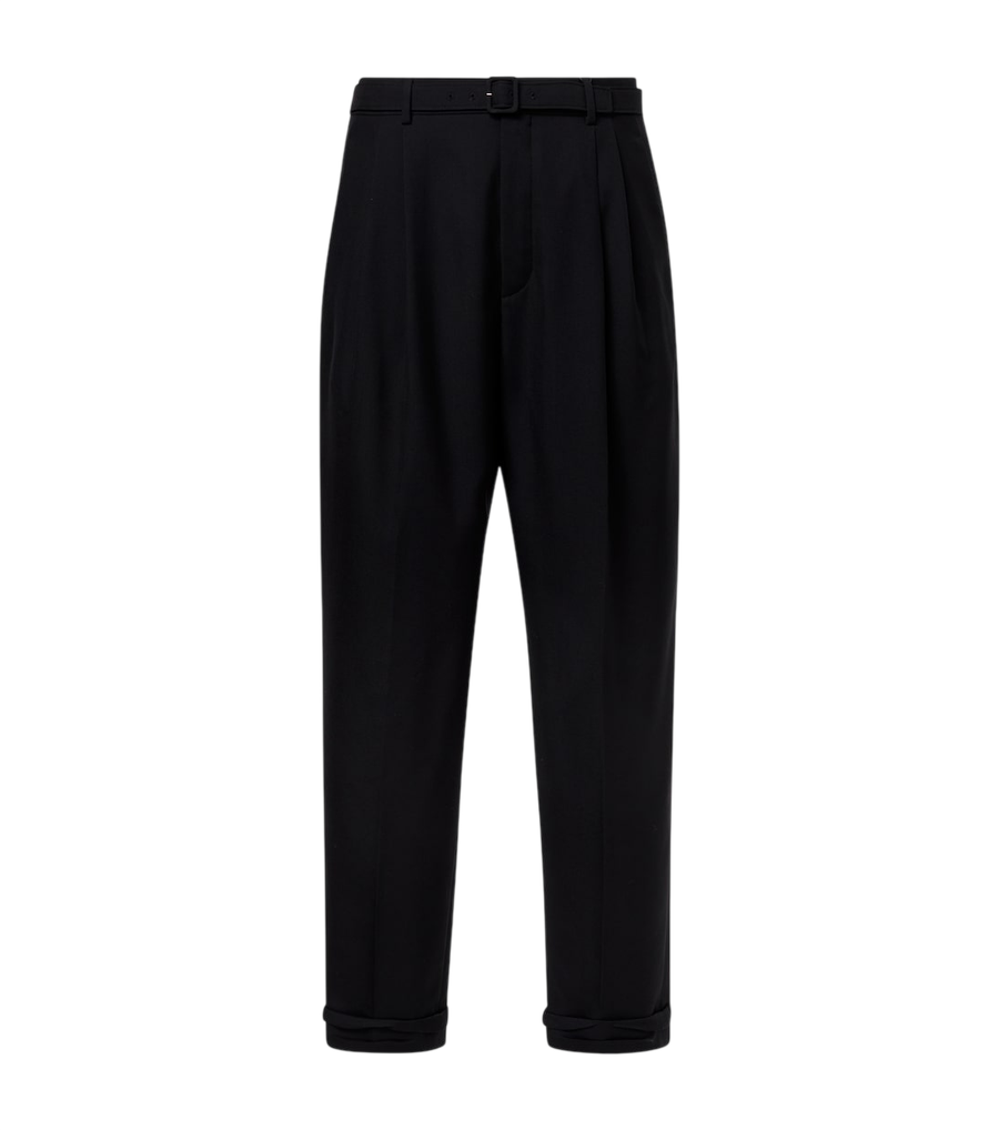 Saint Laurent Wool gabardine straight pants