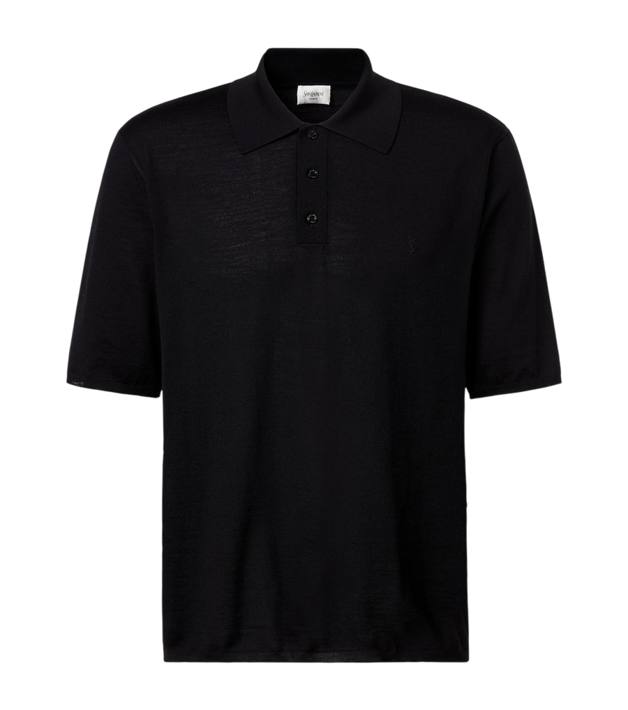 Saint Laurent Wool polo shirt