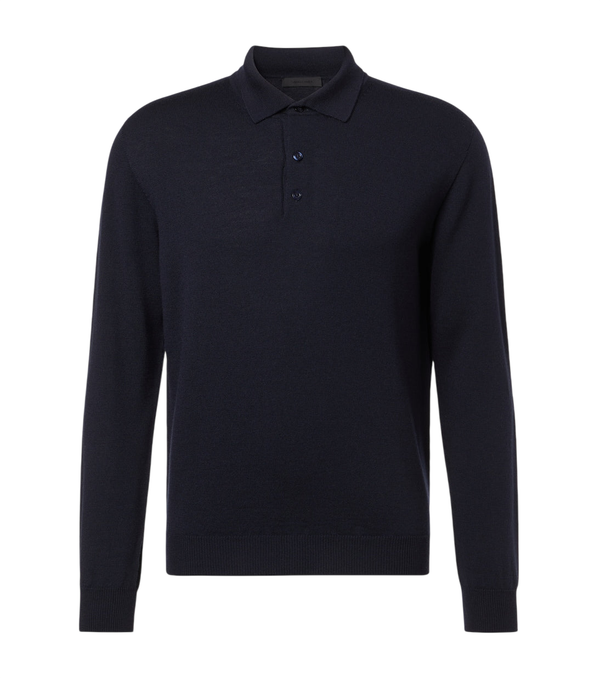 Saman Amel Allen wool polo sweater