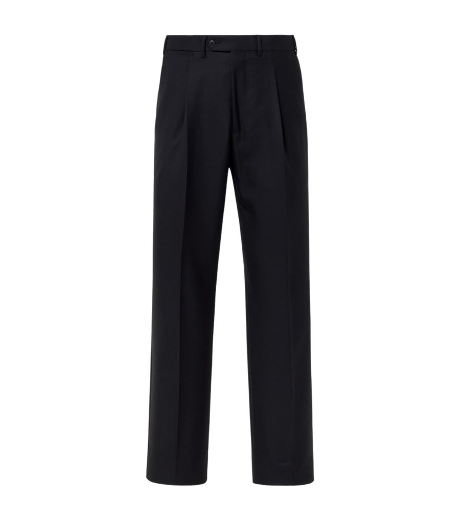 Saman Amel Amo wool straight-leg pants