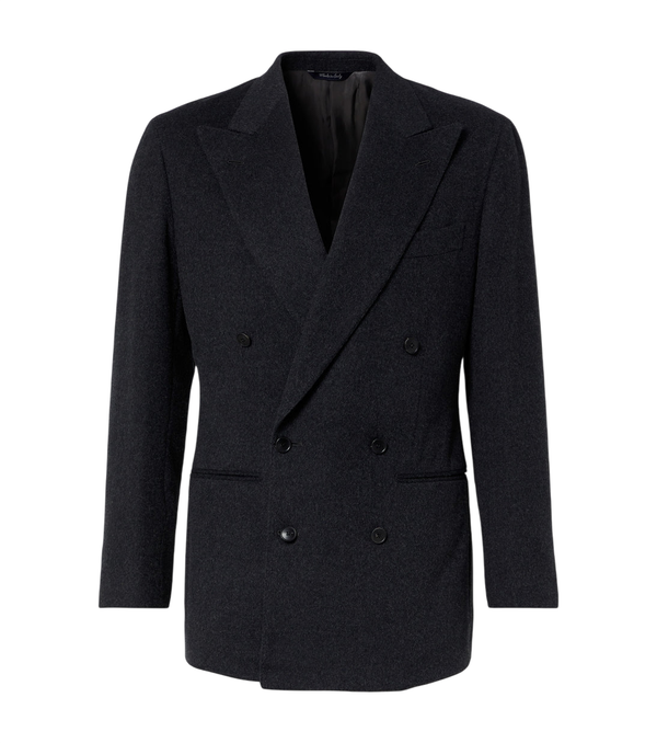 Saman Amel Camel hair blazer
