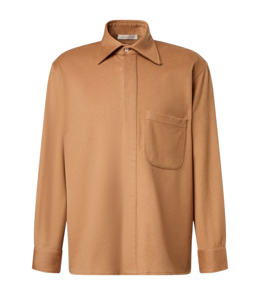 Saman Amel Cashmere overshirt