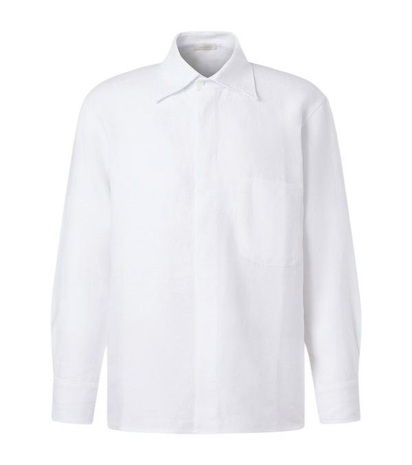 Saman Amel Linen overshirt