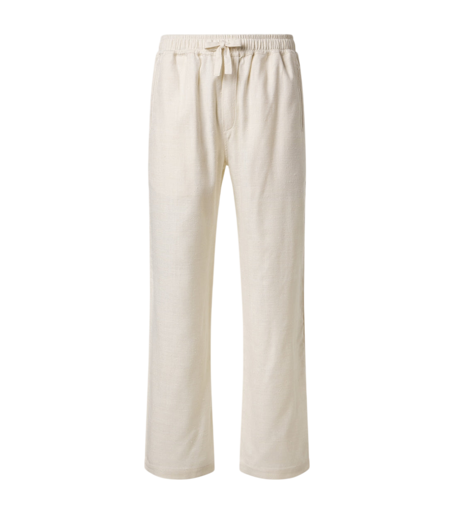 Saman Amel Silk straight pants