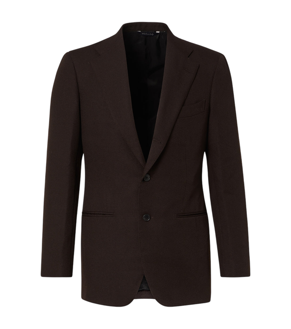Saman Amel Wool twill blazer