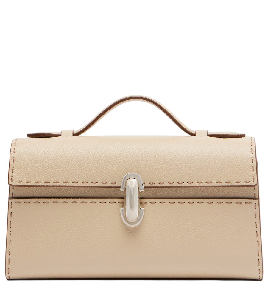 Sac à main à poignée supérieure en cuir Savette Symmetry