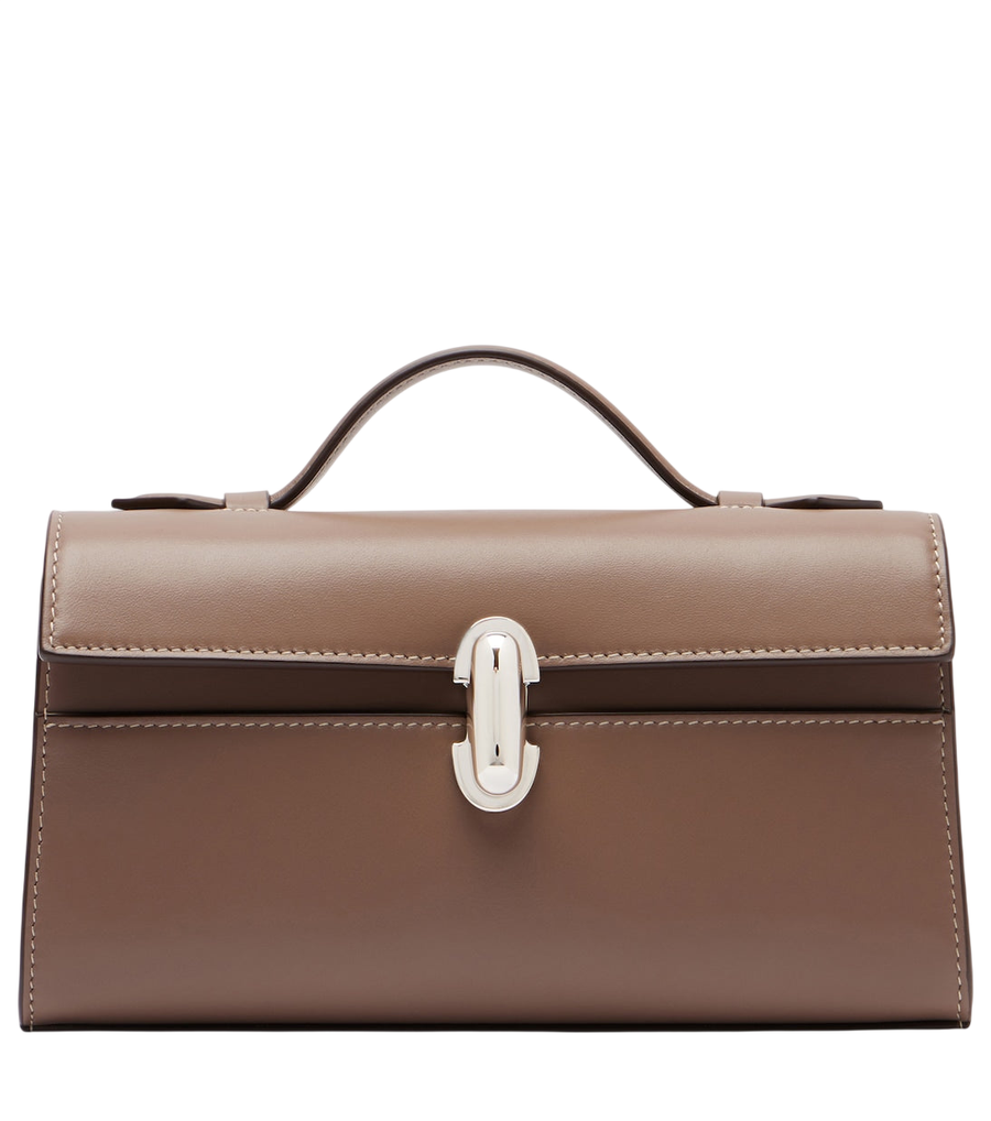Sac à main à poignée supérieure en cuir Savette Symmetry