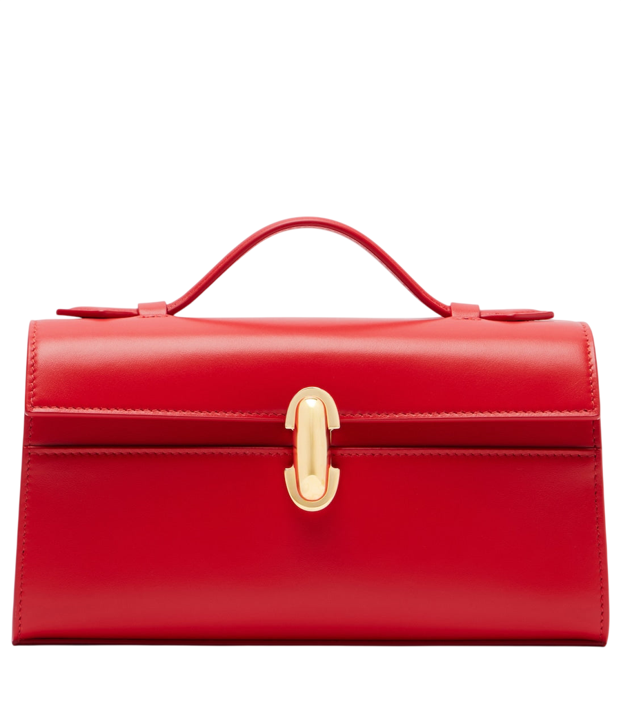 Savette Symmetry leather top-handle bag