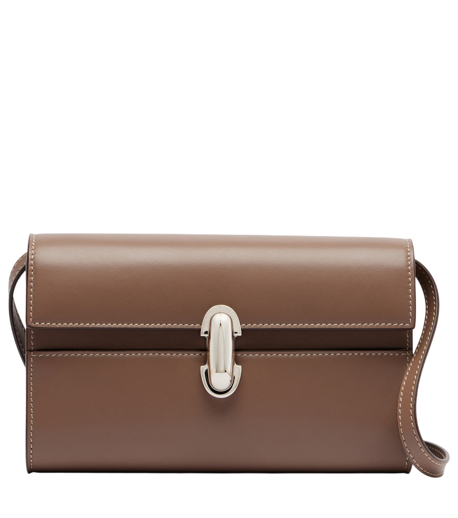 Savette Symmetry Mini leather crossbody bag