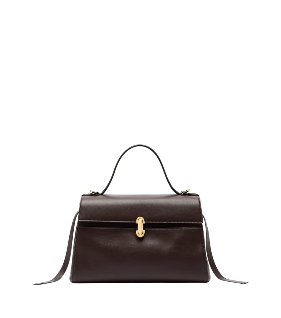 Savette Symmetry Soft Medium leather top handle bag